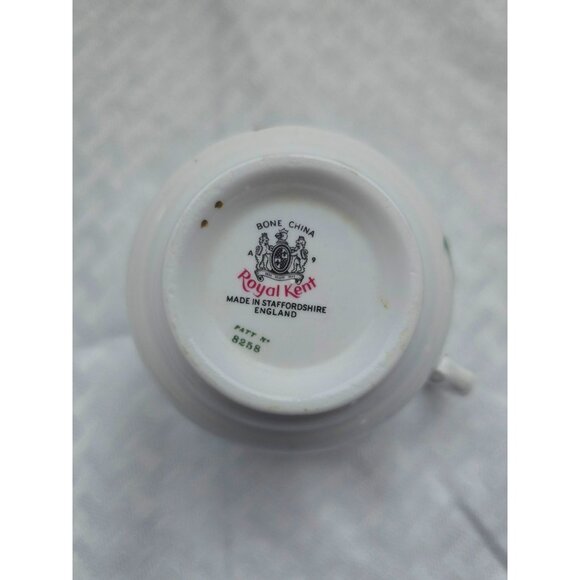 VTG Christmas Three Piece Set Royal Staffordshire England Kent Bone China - Picture 8 of 8